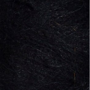 Brstet Alpakka - Sort 1099 - 118278