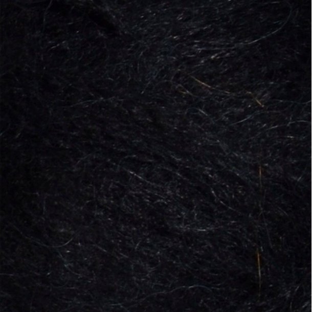 Brstet Alpakka - Sort 1099 - 111410