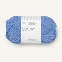 Sunday fra Sandnes Garn - Provence-blue 5824 - 128652