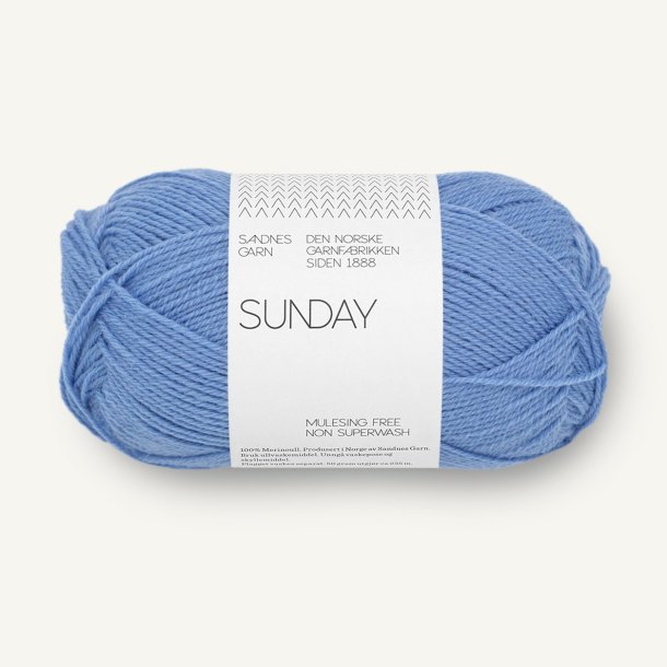 Sunday fra Sandnes Garn - Provence-blue 5824 - 128652