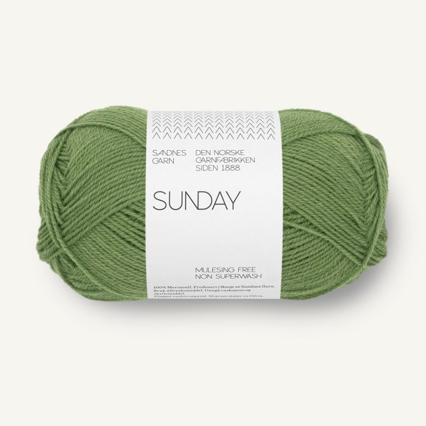 Sunday fra Sandnes Garn - Vineyard-green 8753 - 128644