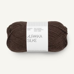 Alpakka Silke - Chocolate Plum 3591 - 136816
