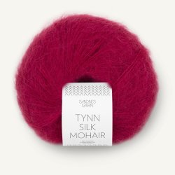 Tynn Silk Mohair - Rumba-red 4255 - 4115961