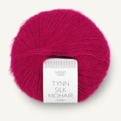 Tynn Silk Mohair - Jazzy Pink 4600 - 4115848