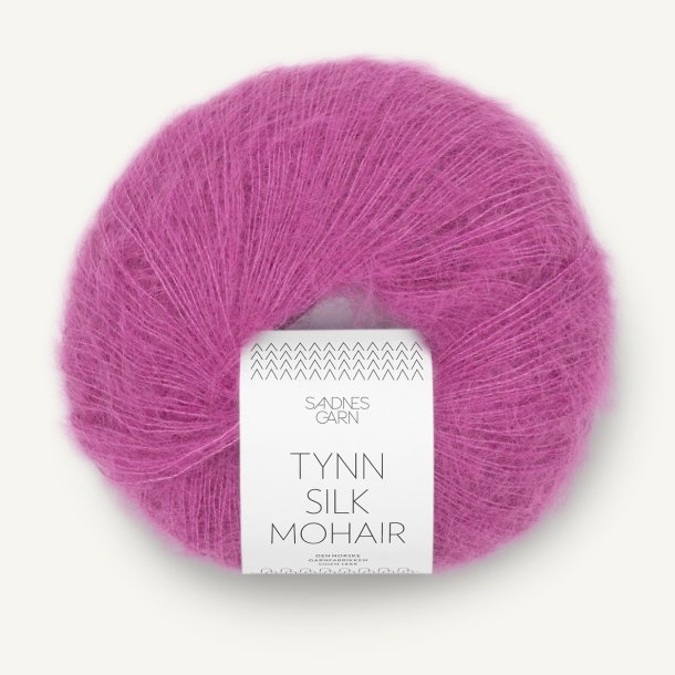 Tynn Silk Mohair - Magenta 4628 - 864628 