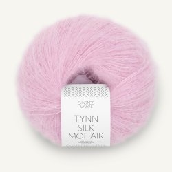 Tynn Silk Mohair - Pink Lilac 4813 - 1434813
