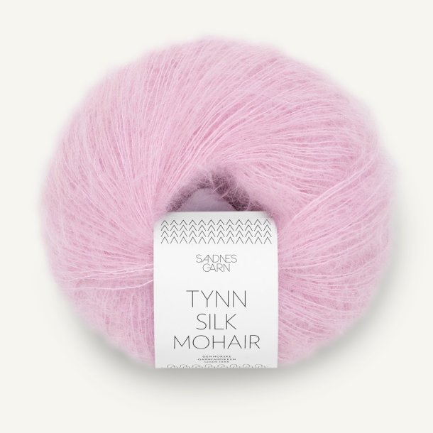 Tynn Silk Mohair - Pink Lilac 4813 - 1434813