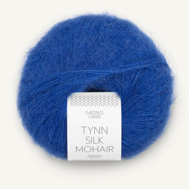 Tynn Silk Mohair - Dazzling-blue 5845 - 4115958