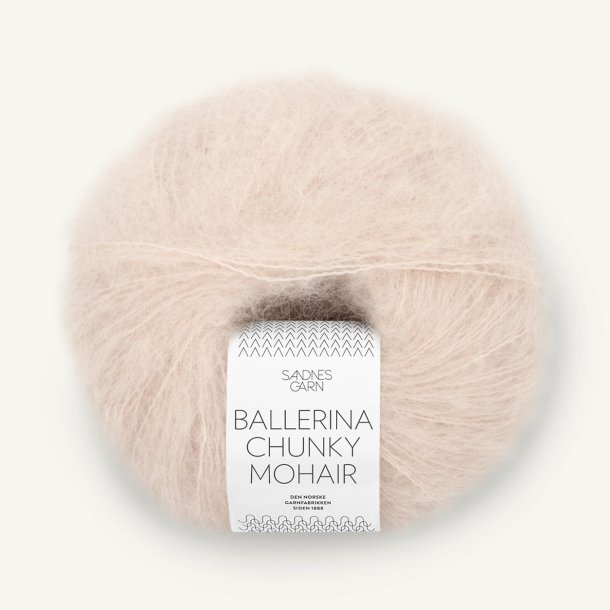 Ballerina chunky Mohair fra Sandnes Garn - Marsipan 2321 - T4117230