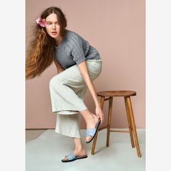 2104 - Model 6 - Lavendel T-Skjorte