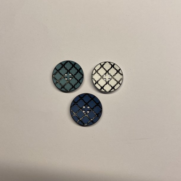 Plastikknap - 17 mm + 23 mm