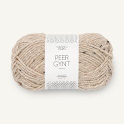 Peer Gynt - Beigemeleret Natur Tweed 2730 - 117417