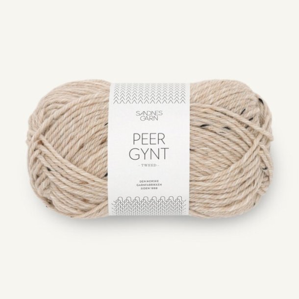 Peer Gynt - Beigemeleret Natur Tweed 2730 - 117417