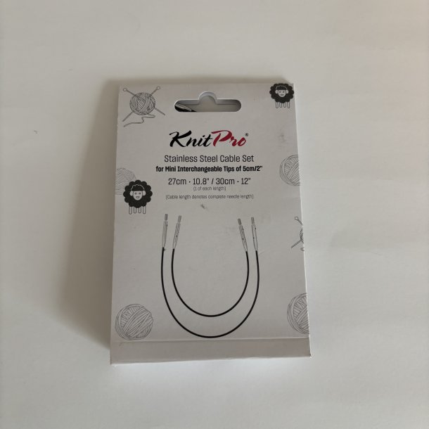 Knit Pro Wirer 27 cm og 30 cm KnitPro