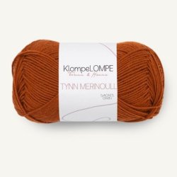 KlompeLOMPE Tynn Merinoull - Kanelstang 3064 - 131091