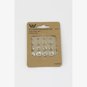 Trykl�s 6-11 mm s�lvfarvet