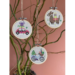 3 stk. Crazy juleoph�ng 2046-1 