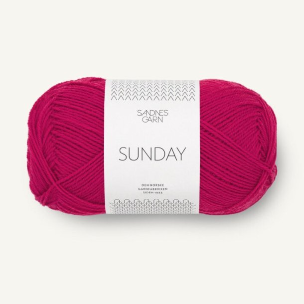 Sunday fra Sandnes Garn - Jazzy Pink 4600 - 116205 