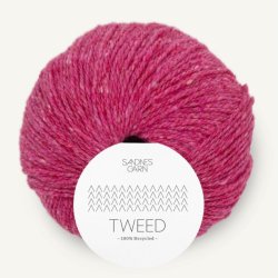 Tweed - 100% Recycled - Magenta 4685 - 260434