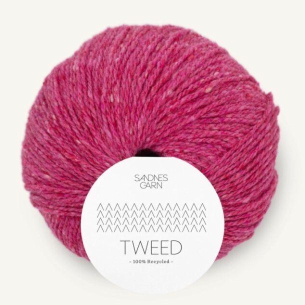 Tweed - 100% Recycled - Magenta 4685 - 260434