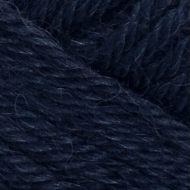 Alpakka Ull - St�vet Midnatsbl� 6081 - 132256