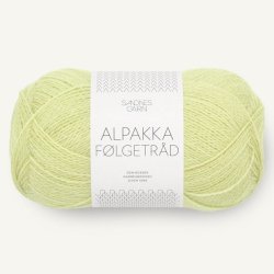 Alpakka Flgetrd - Lime punch 9523 - 125693