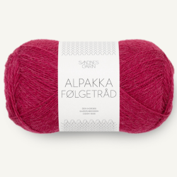 Alpakka Flgetrd - Rumba red 4255 - 128747