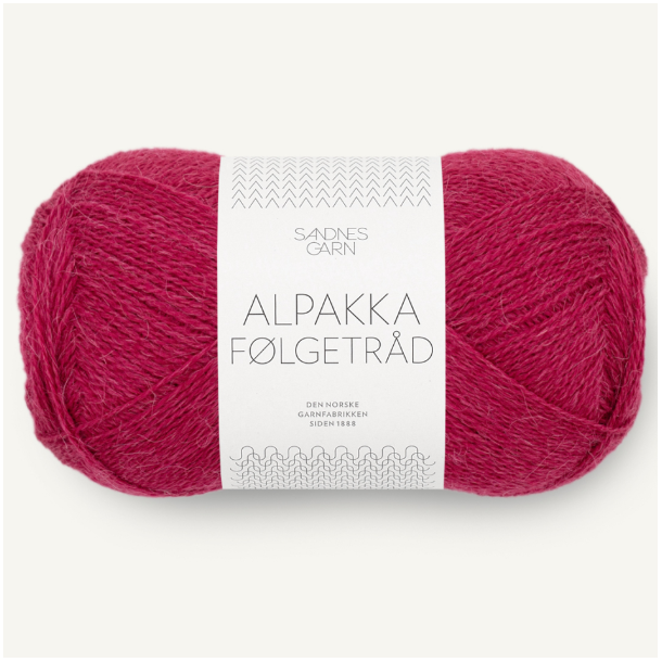 Alpakka Flgetrd - Rumba red 4255 - 128747