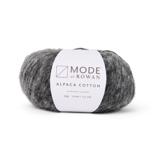 Alpaca Cotton - Mode at Rowan Charcoal Melange 012 - 19012