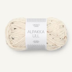 Alpakka Ull - Natur Tweed 2523 - 133218