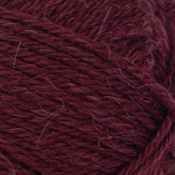 Alpakka Ull - Dyb Burgunder 4372 - 130795