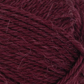 Alpakka Ull - Dyb Burgunder 4372 - 131873