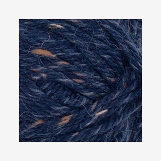 Alpakka Ull - Marinebl Tweed 5585 - 123749