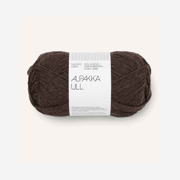 Alpakka Ull - Esresso 2382 - 136114