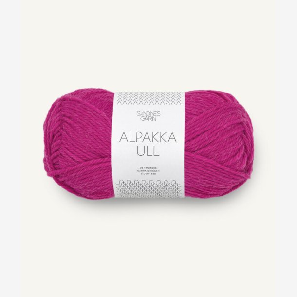 Alpakka Ull - Jazzy Pink 4600 - 117718