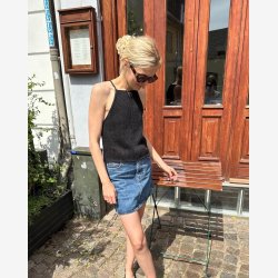 Audrey Top - Dame - Opskrift fra PetiteKnit 