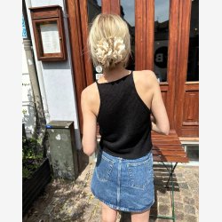 Audrey Top - Dame - Opskrift fra PetiteKnit 