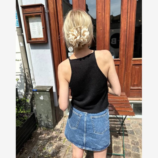 Audrey Top - Dame - Opskrift fra PetiteKnit 