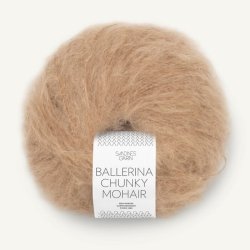 Ballerina chunky mohair - Camel 3031 -T3113858