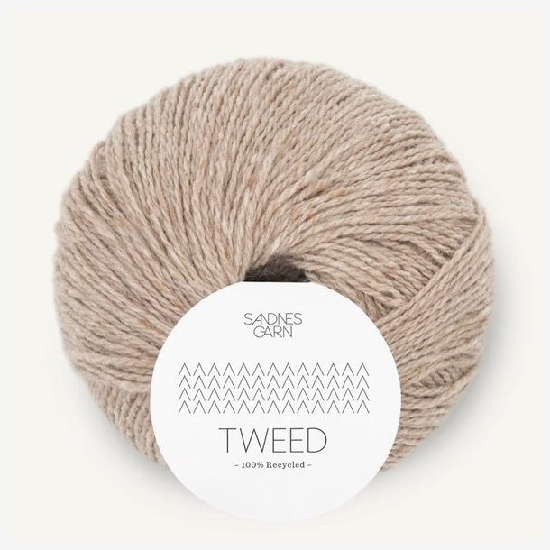 Tweed - 100% Recycled - Beige 2585 - 2982585
