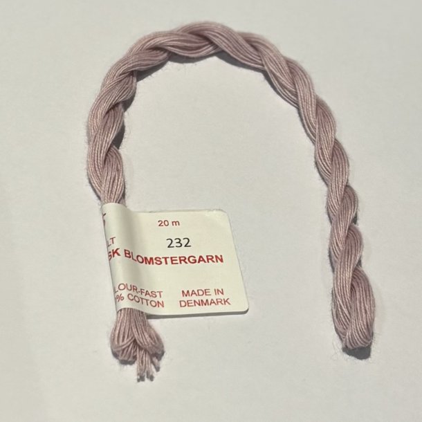 Hndarbejdets fremme blomstergarn frv. 201 - 251  232
