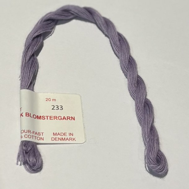 Hndarbejdets fremme blomstergarn frv. 201 - 251  233