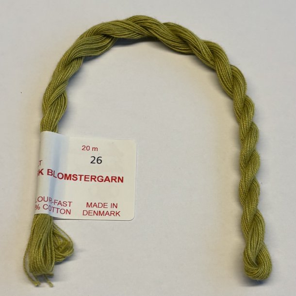 Hndarbejdets fremme blomstergarn frv. 0 - 147  26