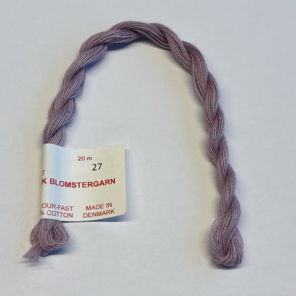 Hndarbejdets fremme blomstergarn frv. 0 - 147  27