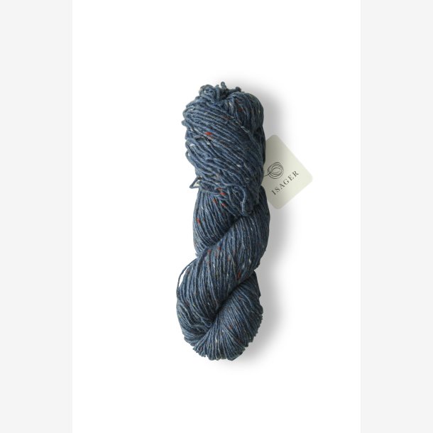 Isager Aran Tweed Blue