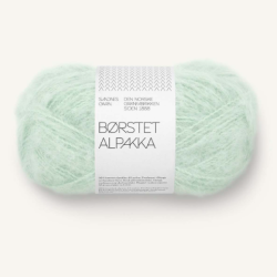 B�rstet Alpakka - Mint Green 7911 - 132131 