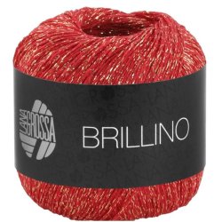 Brillino Tomat rd / Guld farvet 40 - 203345