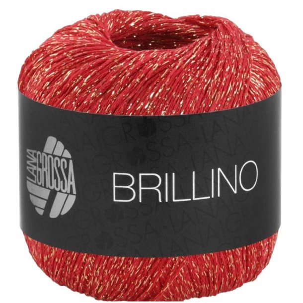 Brillino Tomat rd / Guld farvet 40 - 203345