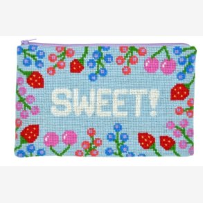 Broderi - Sweet Summer pung - Fru Zippe 