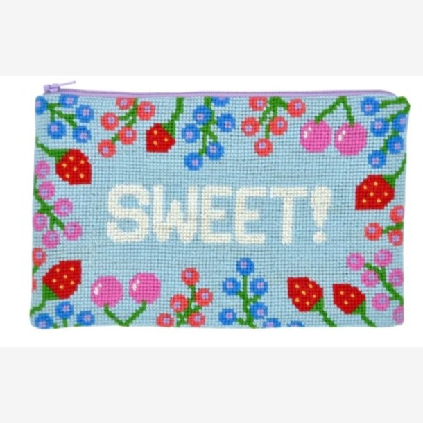 Broderi - Sweet Summer pung - Fru Zippe 
